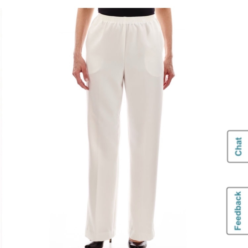 Off white dress slacks